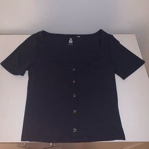 NAVY BLUE PACSUN CROP TOP